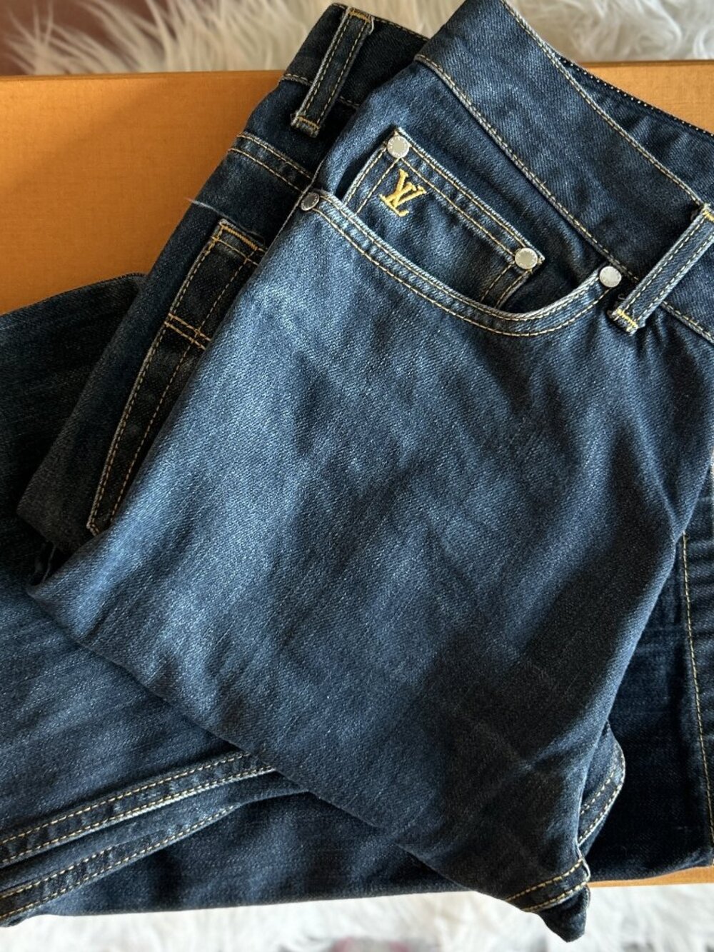 Louis Vuitton Denim, Size 38 (US 6/30)